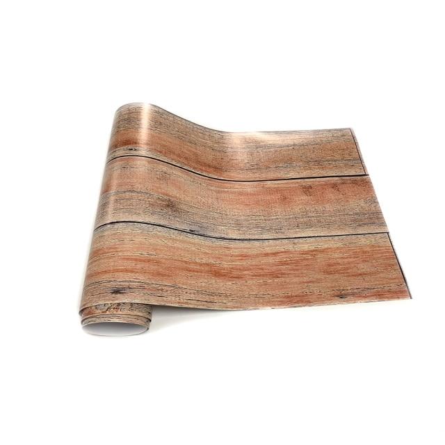 Домашнее украшение под дерево, самоклеящиеся обои, ПВХ, напольные наклейки, экологически чистая виниловая деревянная наклейка для спальни, кухни