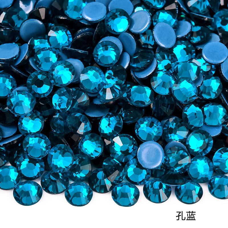 Имитация австрийского горячего алмазного маникюра Стеклянное плоскодонное сверло Клей для страз Аксессуары для одежды своими руками Термоплавкий клей для нижнего сверла