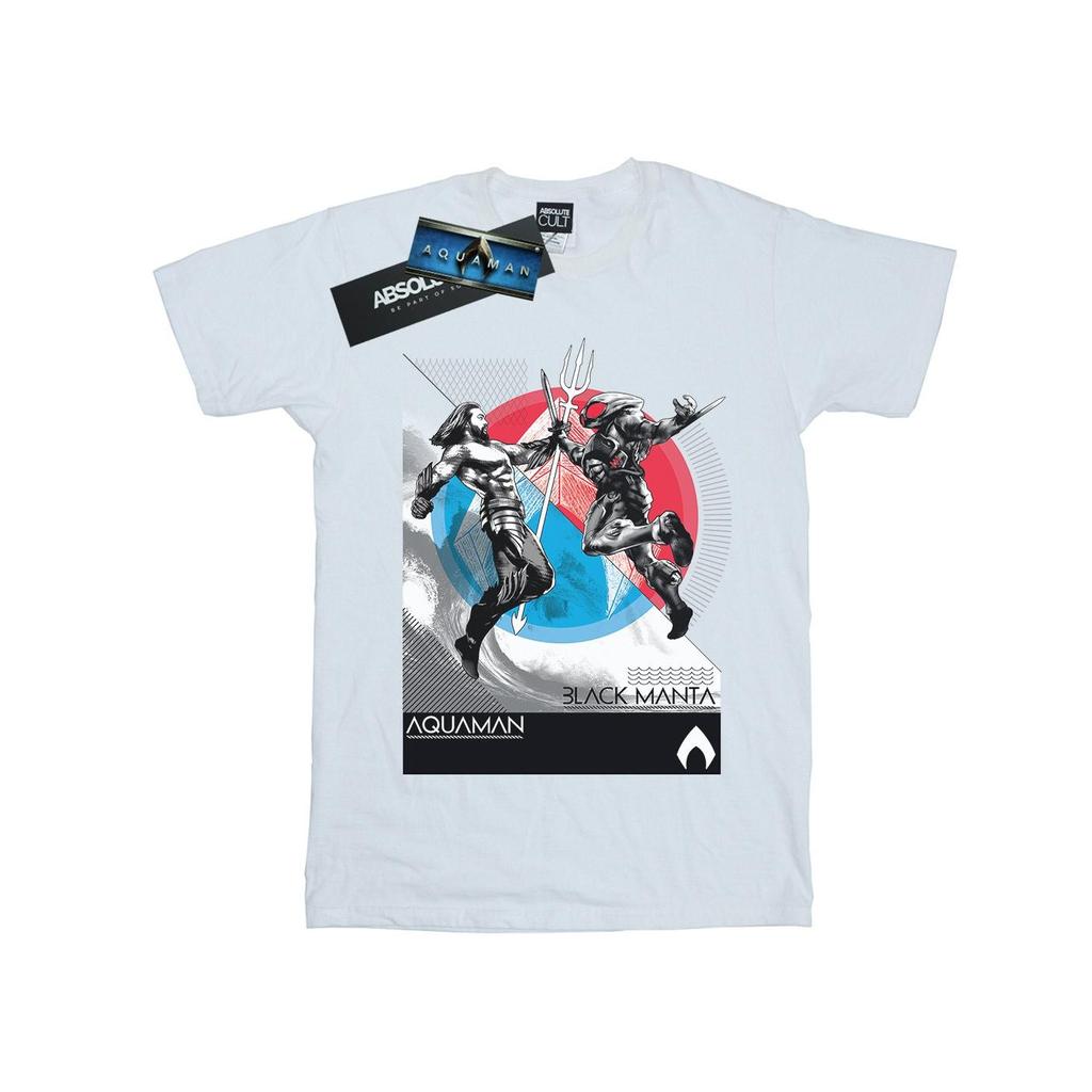 DC Comics Boys Aquaman Vs Black Manta T-Shirt