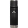 Vacuum Adventure Charcoal Vacuum Keeps Hot or Stainless Steel Water Gift for Warranty Japanese To-Go Bottle, 0.5L, Gray, Insulated, Cold,
