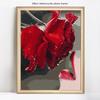 Алмазная мозаика для женщин Поцелуй Красная Роза 5D DIY Алмазная картина Вышивка Стразы