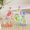 DIY Epoxy Resin Mold Wish Bottle with Lid Perfume Bottle Silicone Craft Mold for Crafting Jewelry Making Unique Gift Home Decor