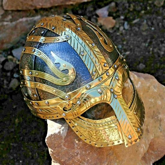 Новый шлем викингов Шлем Vendel Sca Larp Limited Edition