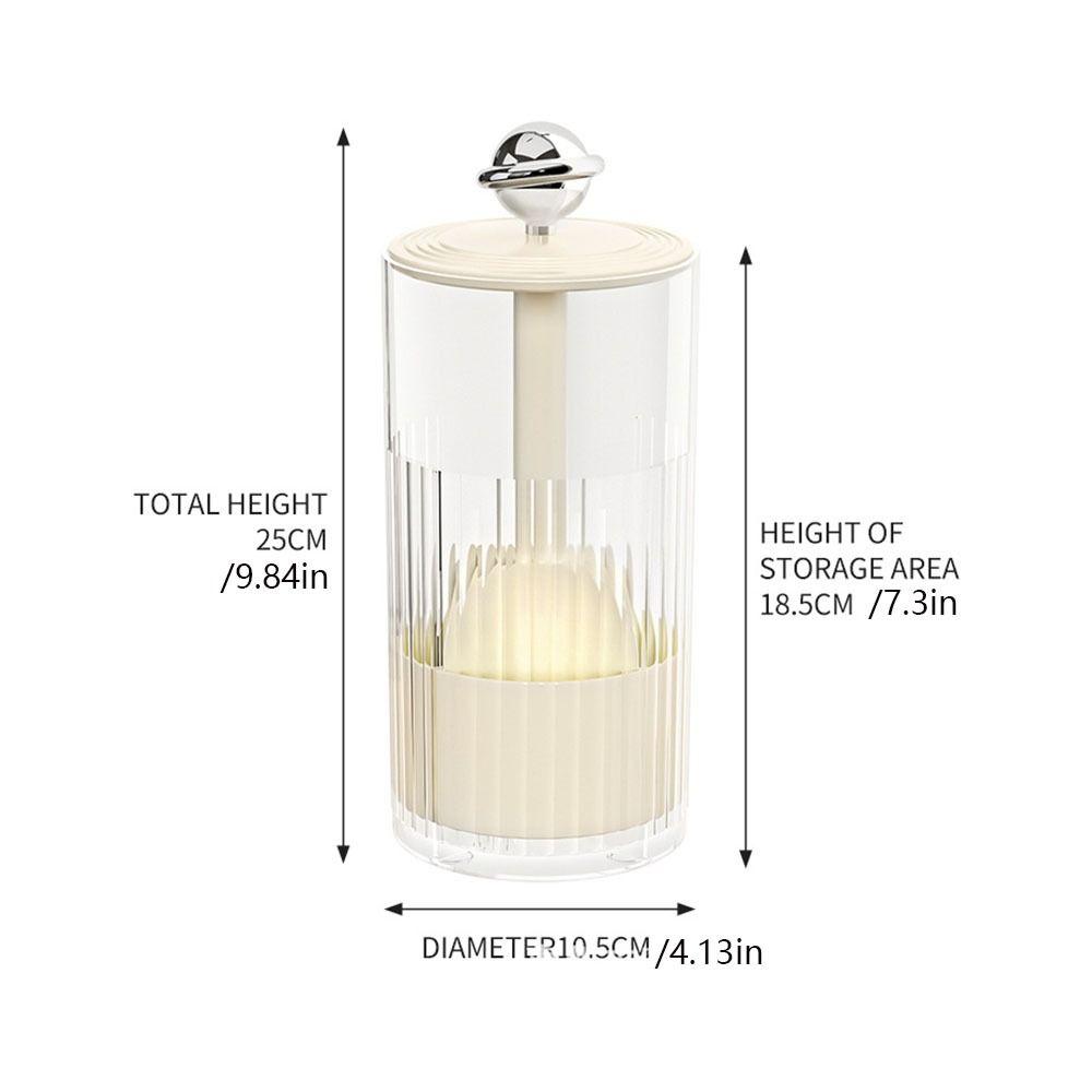 with Lid Automatic Lifting Makeup Brushes Holder Plastic Cosmetic Brushes Storage Box  Home