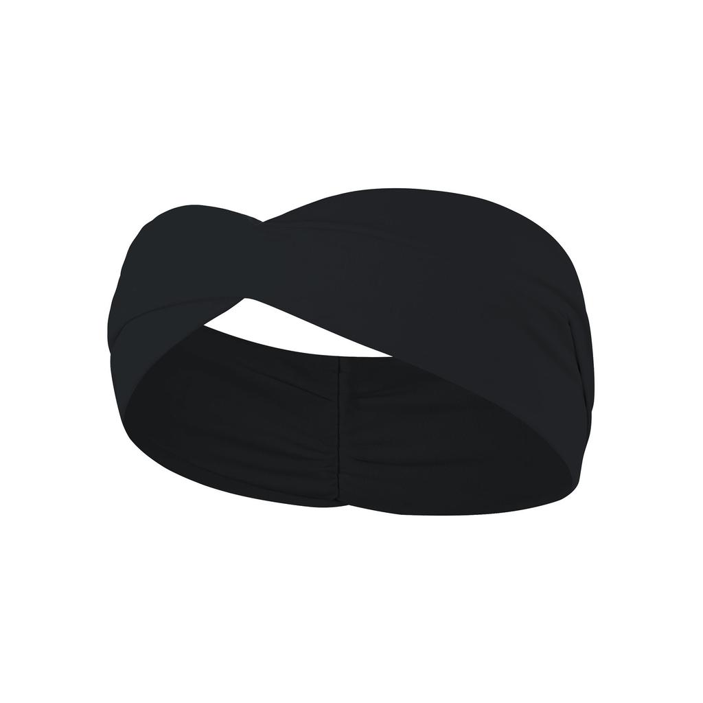 High Stretch Moisture-wicking Yoga Running Sports Headband Solid Color Hair Tie Headband for Women Luxury