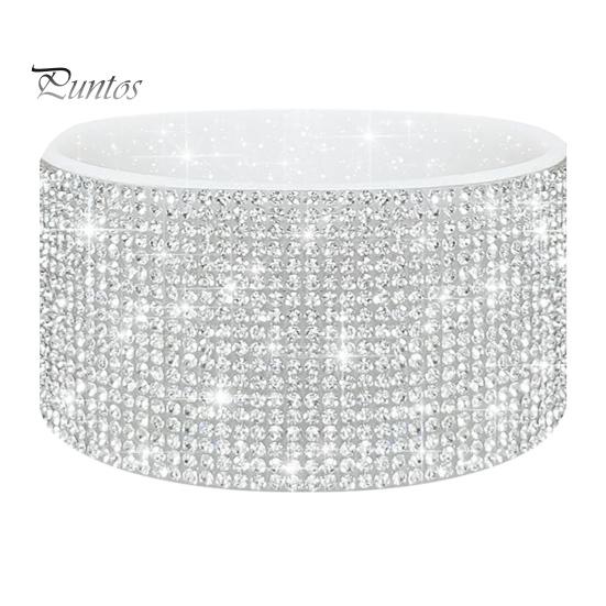 Силиконовый чехол со стразами для стакана 40 унций, блестящий чехол для бутылки с водой, нижний рукав, противоскользящий, игристый, аксессуары для стакана