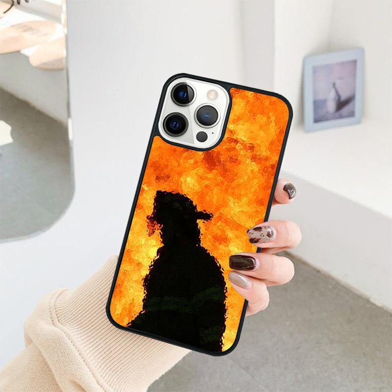 Чехол для телефона 'Герой Пожарный' Для iPhone 17 Air 16 15 14 11 12 13 Pro MAX Plus coque Чехол Оболочка