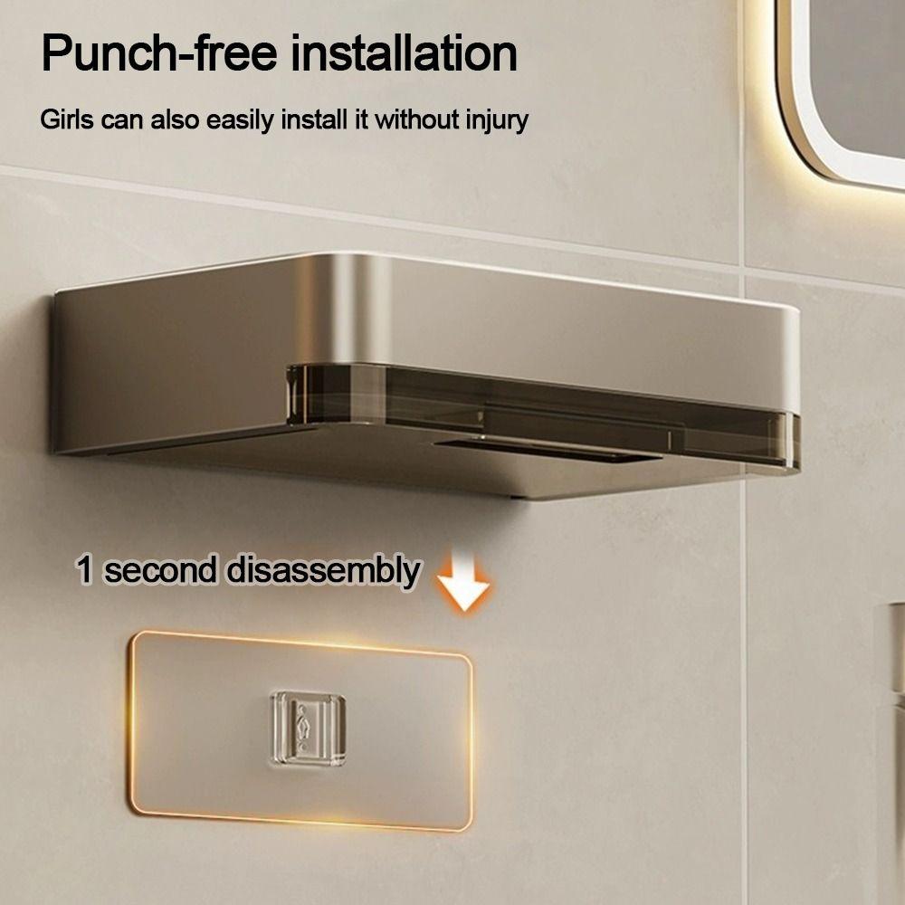 Metal Soap Box Drainable Soap Container Tray Durable Soap Dish  Bathroom Kitchen Sink Organizer