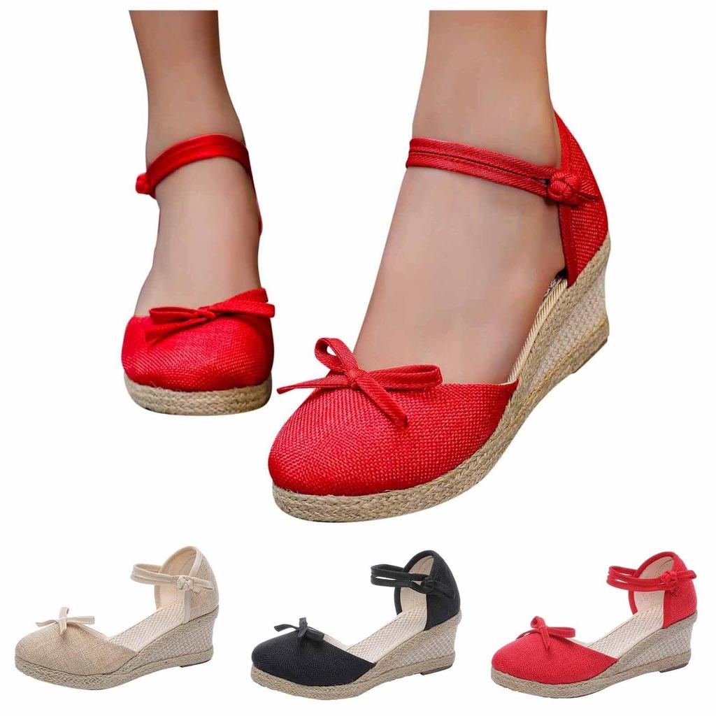 Женская обувь на высоком каблуке, женские Sandalias Zapatos Mujer, женская повседневная обувь, дышащие слипоны, уличные сандалии на танкетке для отдыха