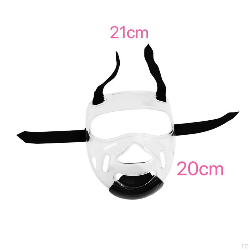 Защита лица для тхэквондо, защитная крышка для бокса, спарринг-щит для софтбола