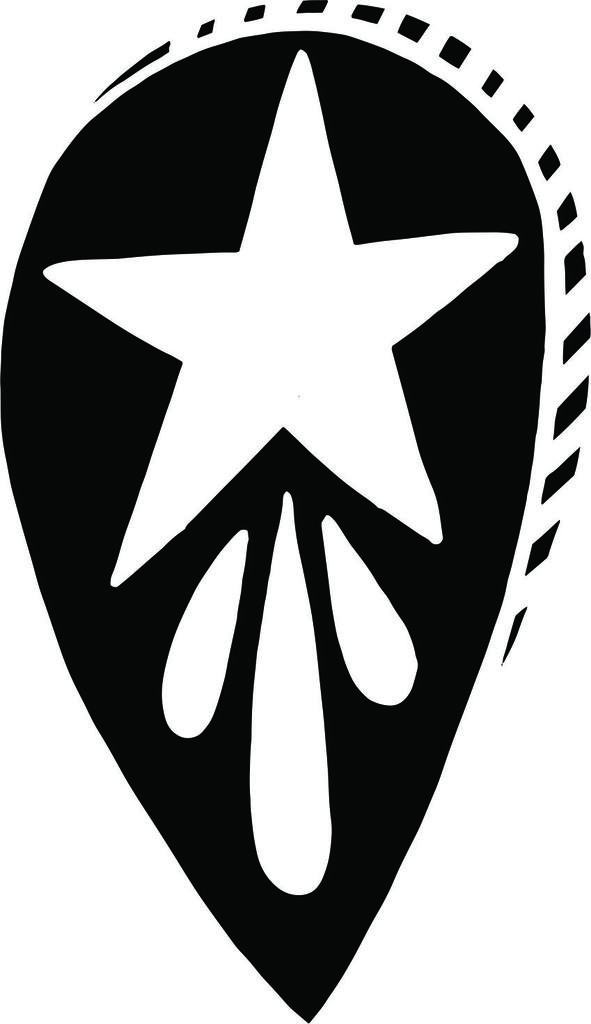 Printtoo Diary Card Star Pattern Square Wooden Rubber Stamp Scrap-booking-2 x 2