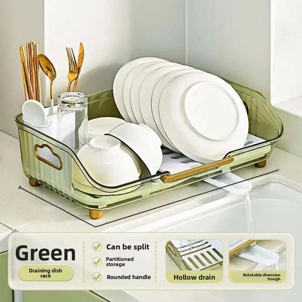 Chopstick Basket Tube Kitchen Bowl Plate Rack Tableware Storage Multifunctional Bowl Storage Shelf Cutlery Drainer