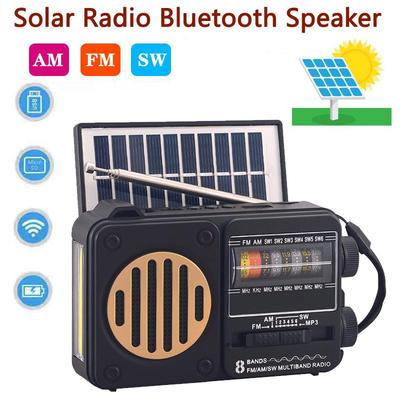 Портативное солнечное радио аудио многодиапазонная антенна FM карта U Disk Lighting