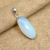 Ravishing Milky Opal Gemstone Handmade 925 Solid Sterling Silver Jewelry Pendant For Women