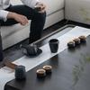 Edenus Han-Style Black Iron Glaze Ceramic Tea Set
