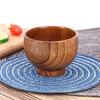 Household Tools Fruit Handmade Children Rice Bowls Natural Wood Wooden Bowl Japanese Style