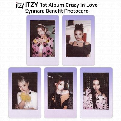1-й альбом Crazy In Love Официальная фотокарточка Polaroid Synnara Benefit KPOP