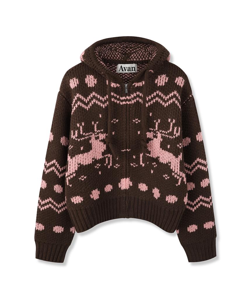 AVANDRESS Swiss Nordic Hood Zip-Up - 3Col
