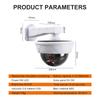 Simulation Solar Camera Outdoor Household Fake Camera Waterproof Lighting CCTV Surveillance Fake Camera Safety Protection