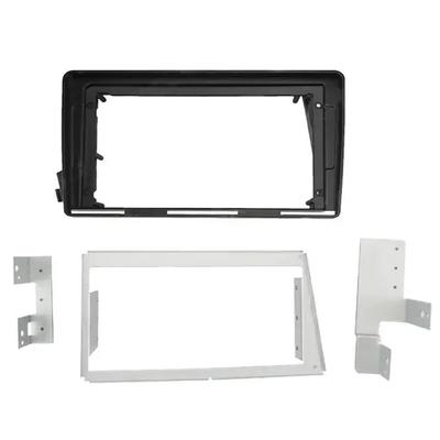 9" 2-DIN Рамка для магнитолы на приборную панель, отделка панели для SsangYong Actyon Kyron 2005-2011