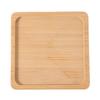 5pcs Creative Bamboo Coasters Heat-resistant Tea Cup Mats Crafts Anti Scalding Pad  Bowl