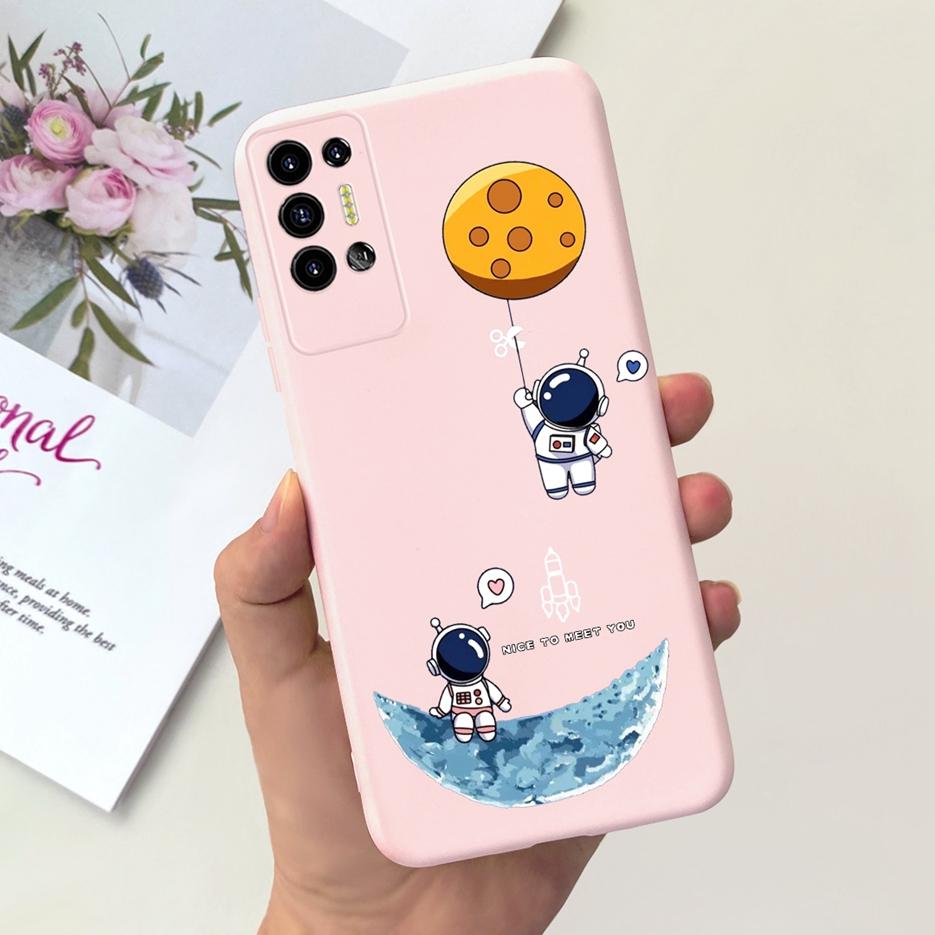 Чехол для Tecno Pova 2 LE7 LE7n Милый Мультяшный Динозавр Мягкий Силиконовый Чехол для Телефона Для Tecno Pova 2 Pova2 Задняя Крышка 6.9'' Сумки