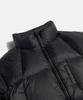 Espionage Wave Puffer Down Jacket Black