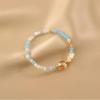 Elegant French Pearl Bracelet: Chic Retro Design for Women