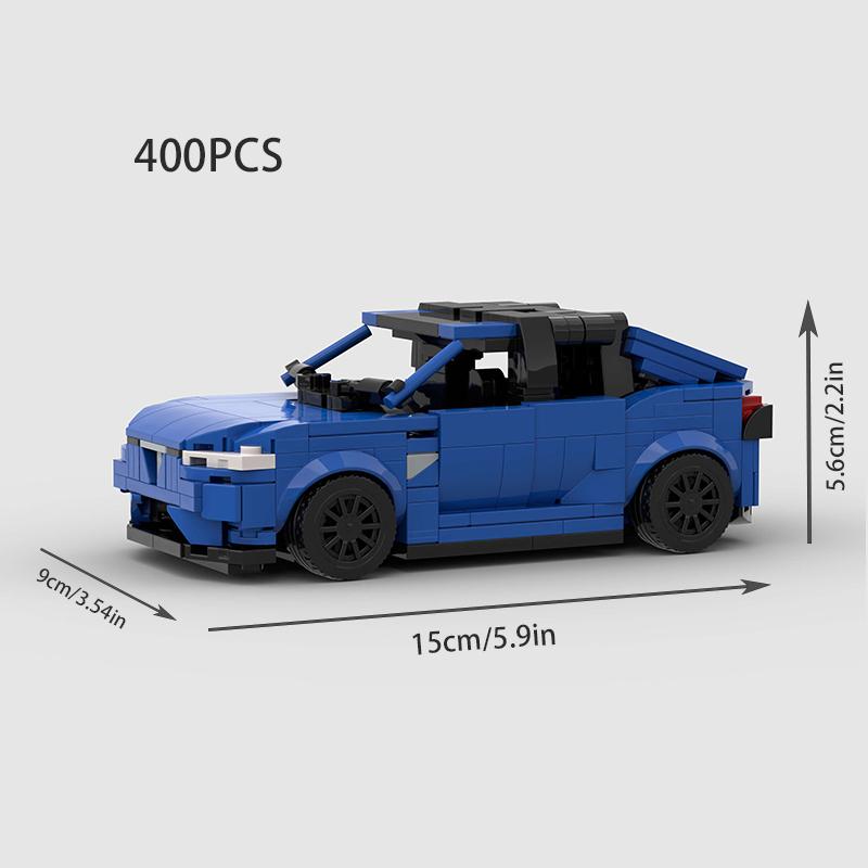 MOC Скоростной Спортивный F1 Городской Гоночный Автомобиль AE86 Строительные Блоки Кирпичное Транспортное Средство Суперкар Форсаж1 MK4 Supra Детские Игрушки Мальчик