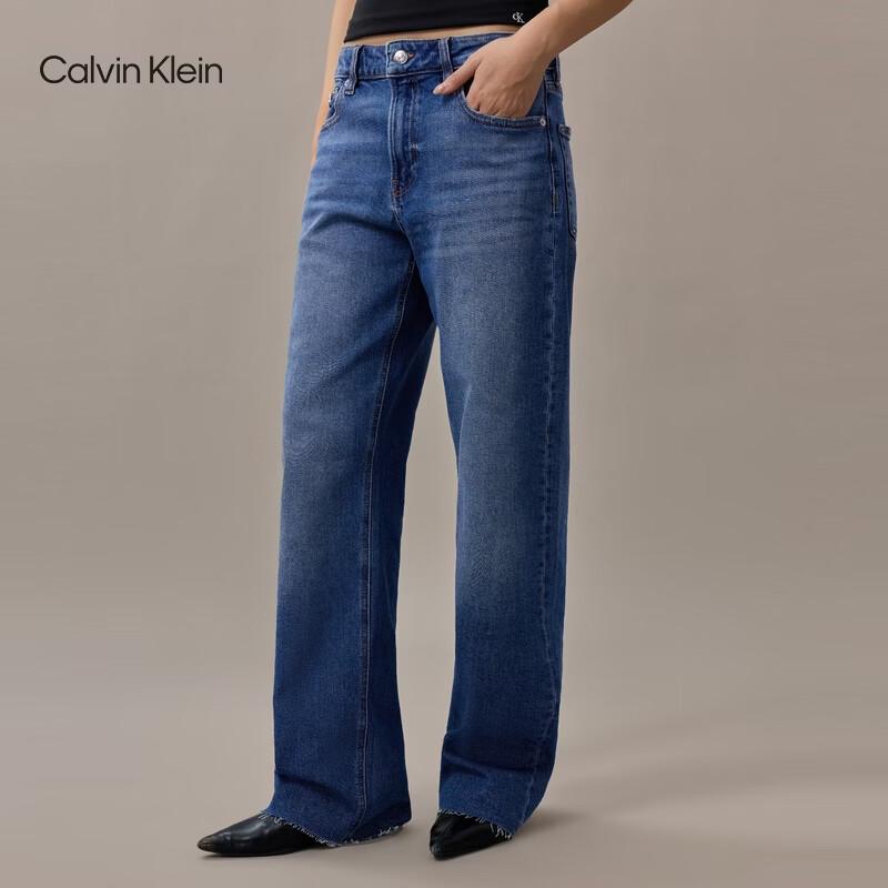Calvin Klein Джинсы Серия 90-х Женские Прямые Джинсы