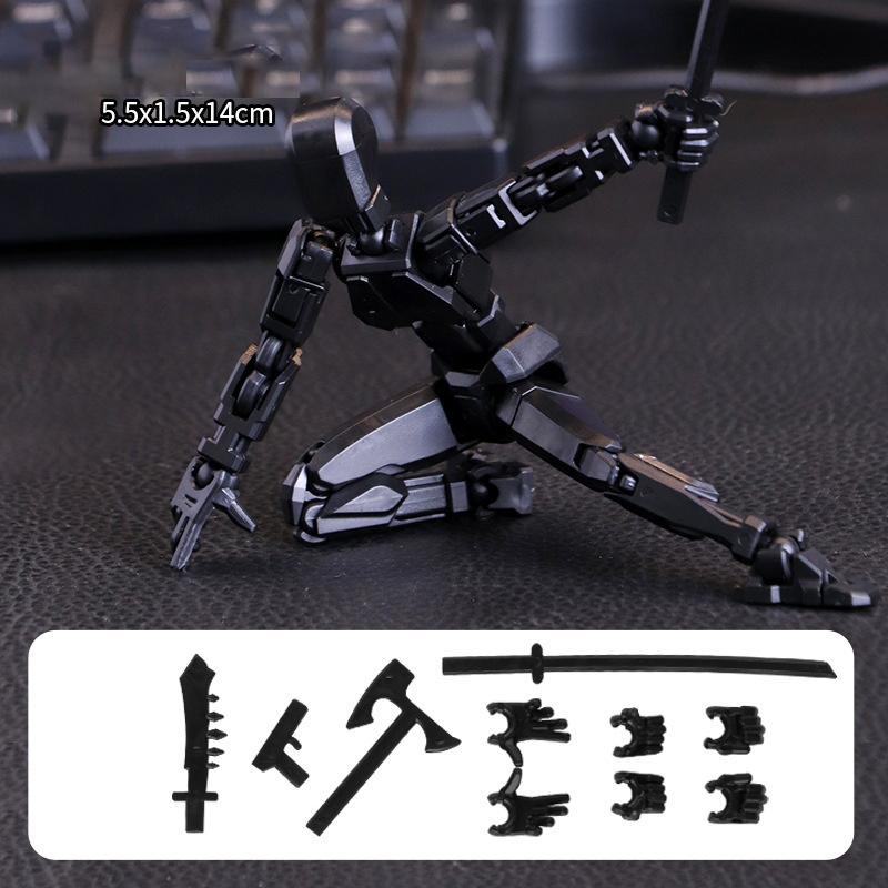 13 шарнирных подвижных фигурок, робот-трансформер, 3D-печатный манекен, персонаж, сборка игрушек, игры для родителей и детей, детские подарки, игрушка для снятия давления