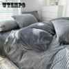 Four Piece Coral Velvet Bed Sheet Quilt Cover Flannel Bedding Plush Quilt Cover In Winter