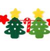 New Year Gifts Felt Christmas Pull Flag Party Supplies Christmas Decoration Hanging Banner