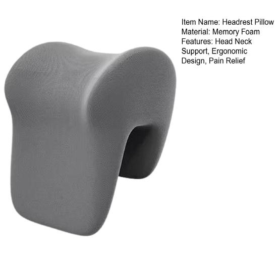 Подушка для подголовника офисного стула, подушка для поддержки головы, шеи, плеч, эргономичная подушка для облегчения боли в шее, память