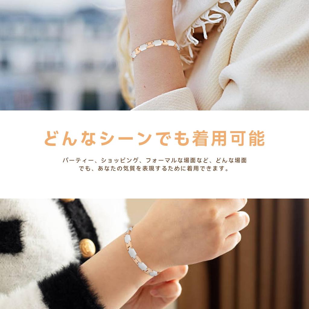 Чистый Германий Статическое Устранение Самый Основной Размер Гематит Цирконий Подарок на Белый День для Мужчин Женщин Золото 99,999% Браслет, Керамика, Магнитный, Браслет,