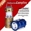 Outdoor Horse Lantern 5800T: Solar Charging LED Portable Camping Lantern