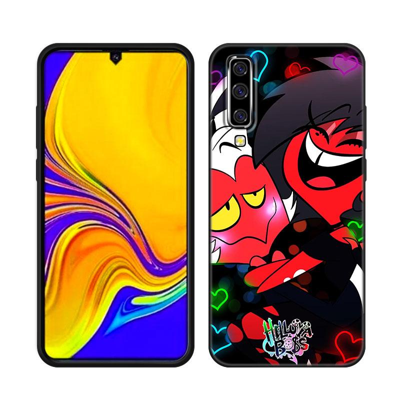Чехол для телефона с изображением аниме Helluva Boss для Samsung A13 A22 A24 A32 A23 A25 A34 A35 A52S A53 A54 A55 A73 A12 A14 A15 A31 A33 A50 A51 A72