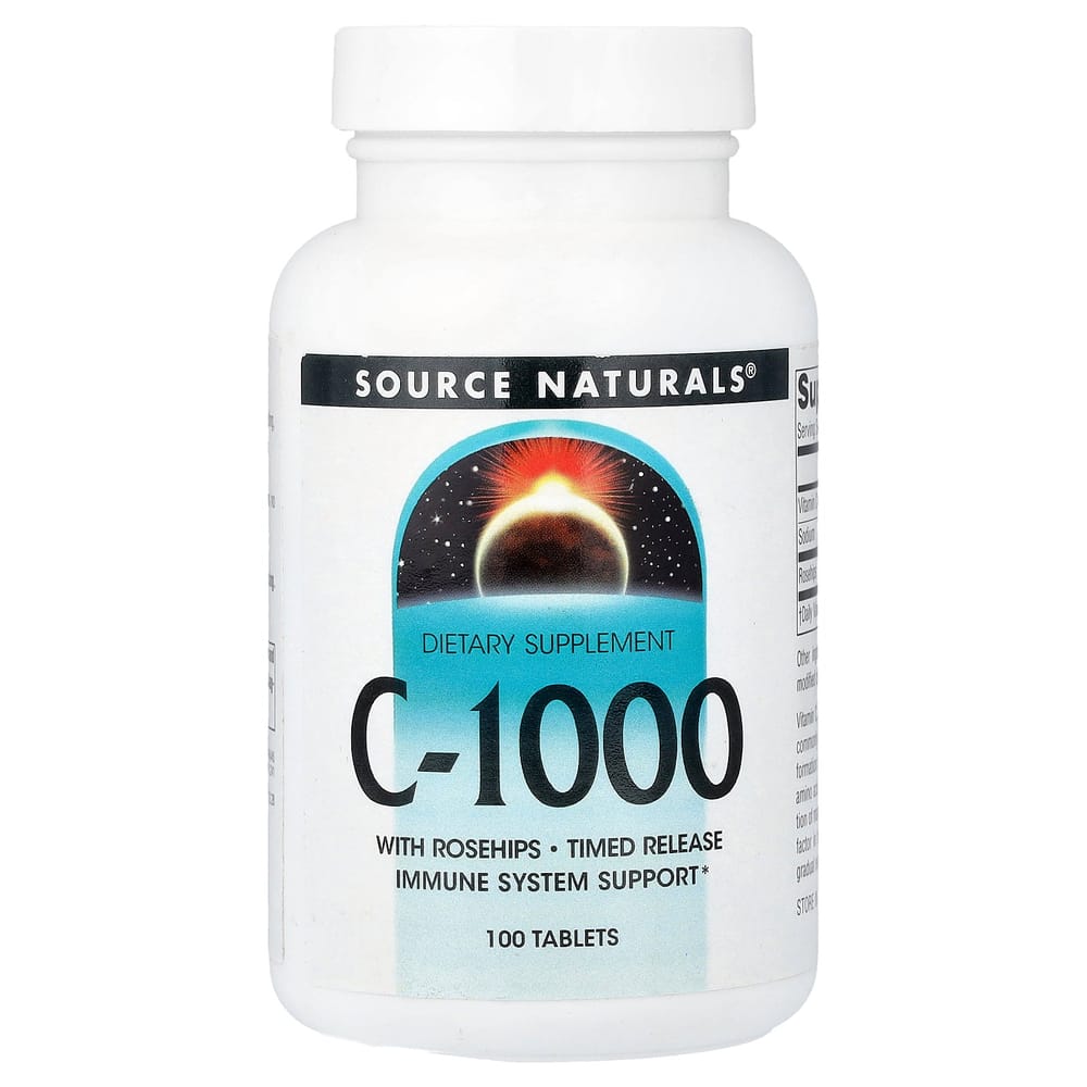 Source Naturals C-1000, 100 Tablets