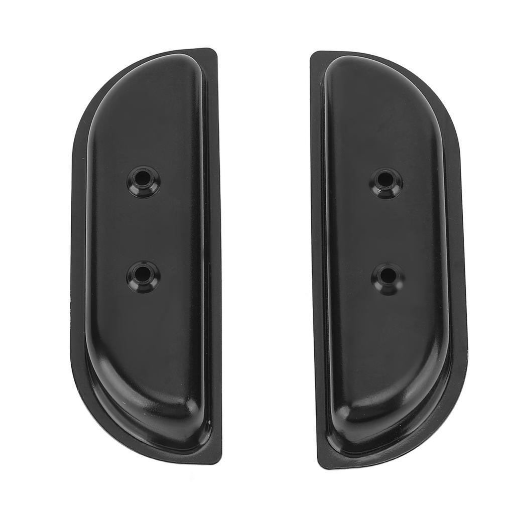 1pair Door Panel Arm Rest Cups Metal Cup Holder Replacement for Ford Truck F‑100 1973 to 1979 Black
