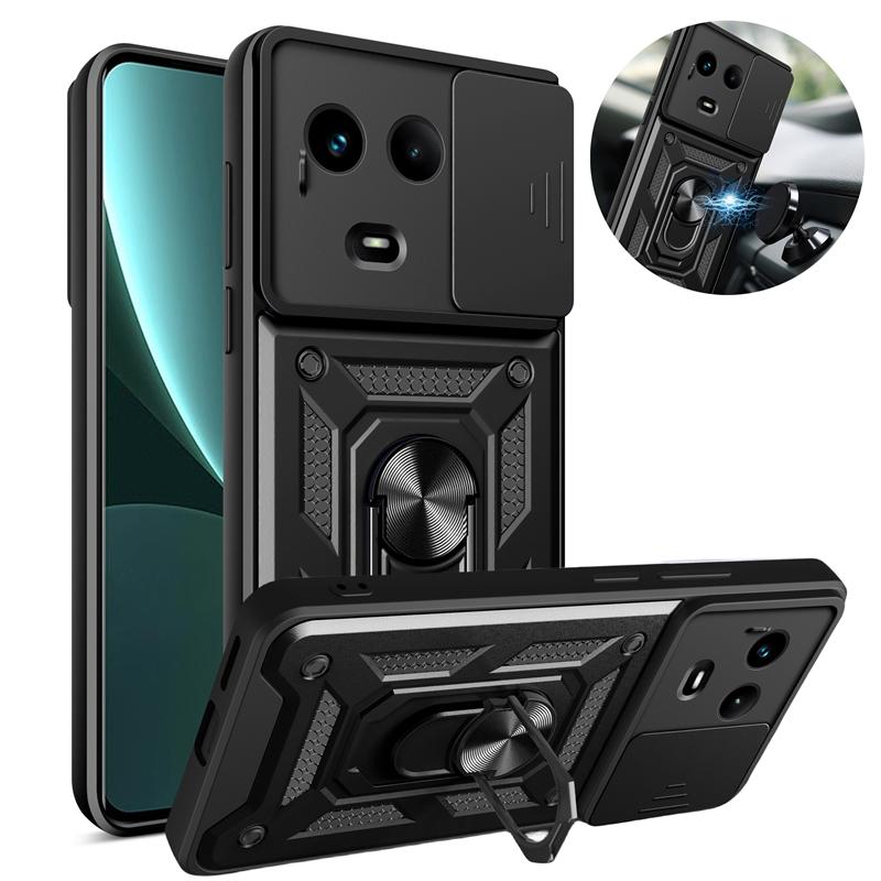 Для OPPO Realme 11 5G Global Case Магнитный держатель кольца Чехол для телефона для Realme11 Realmy 11 5G 6.72" Slide Camera Armor Back Cover
