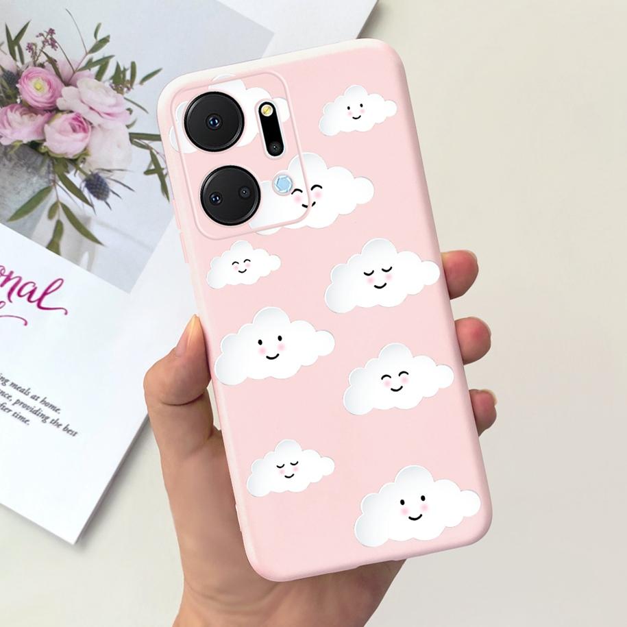 For Honor X7a Case RKY-LX1 RKY-LX2 RKY-LX3 Cover Cute Duck Dinosaur Soft Funda For Honor X7 X7b Bumper on HonorX7b HonorX7a Para