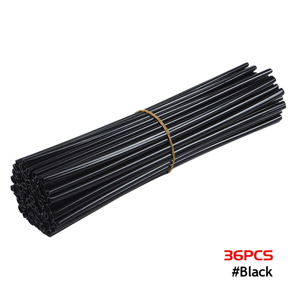 36 шт. защитные обертывания для колес мотоцикла со спицами, ободья, накладки на кожу, чехлы для труб для мотокросса, велосипеда, крутые аксессуары 12