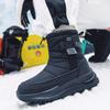 Men's and Women's Winter Thickened Padded Waterproof Comfortable Warm Anti Cold Lightweight Hiking Waterproof Non-slip Thick Sole Snow Boots
