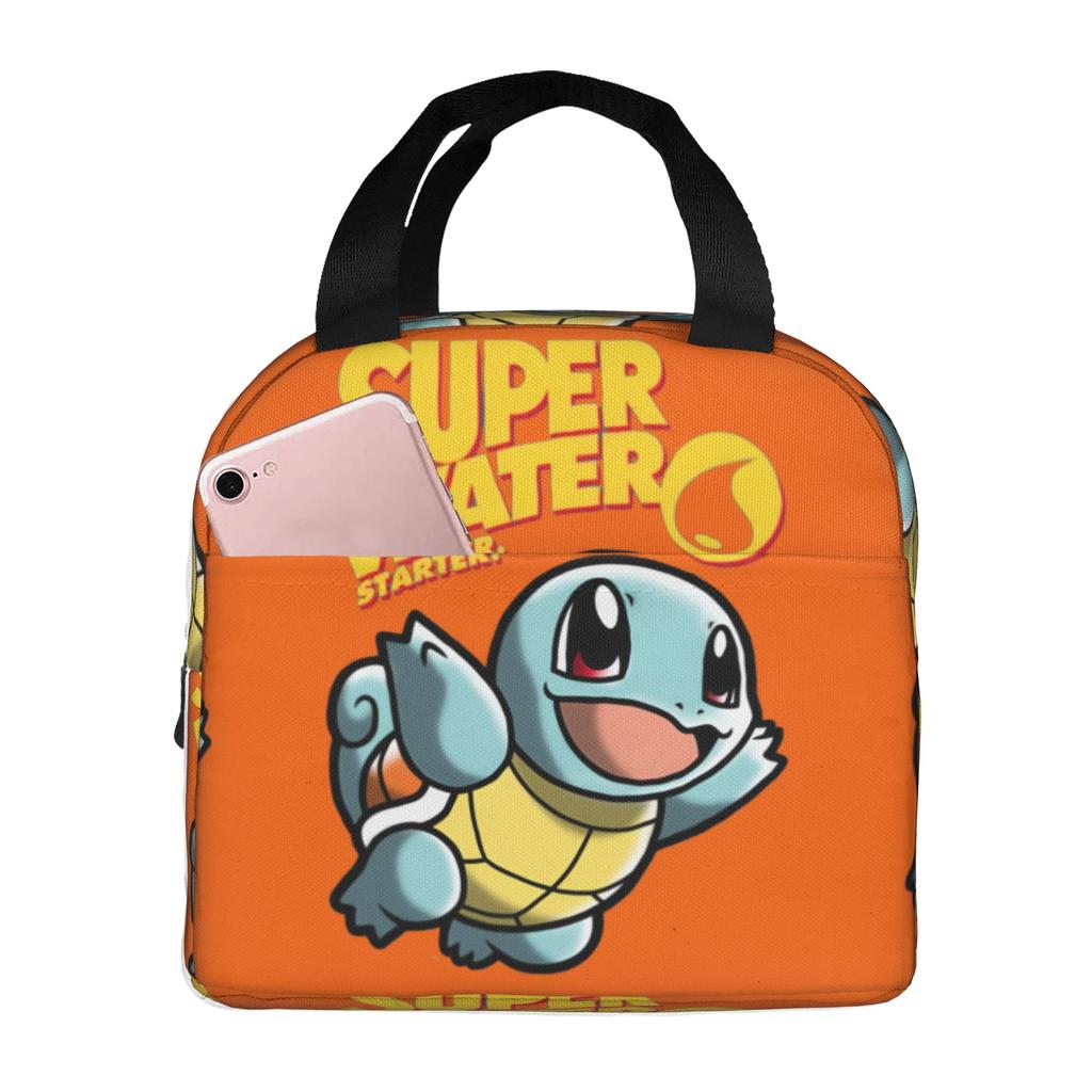 Custom S-Squirtles Lunch Bag Women Thermal Cooler Insulated Lunch Boxes for Adult Office
