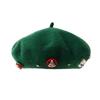 Woolen Wool Beret Star Octagonal Hat Casual Christmas Beret  Streetwear