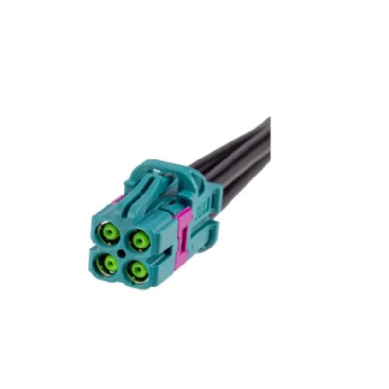 TE Mini 4-в-1 FAKRA Female LVDS Жгут проводов панорамного изображения