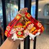 Китайский шик подвеска-брелок конь бог богатства, культурный и креативный продукт, брелок для сумки «Скорей разбогатей», кукла из автомата, фигурка оптом