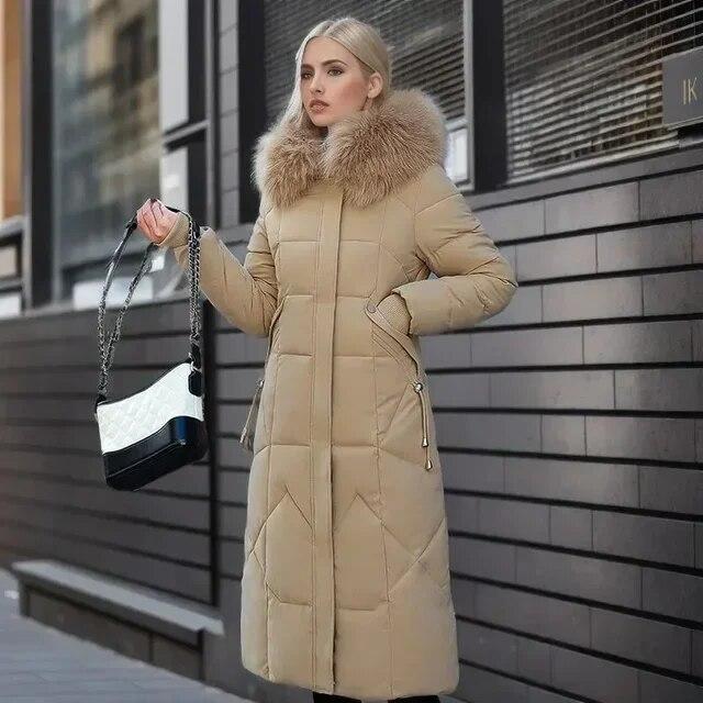Зимнее пальто женское Traf New Snow Wear пальто женский свитер женские куртки зимнее пальто куртка зимняя одежда женская