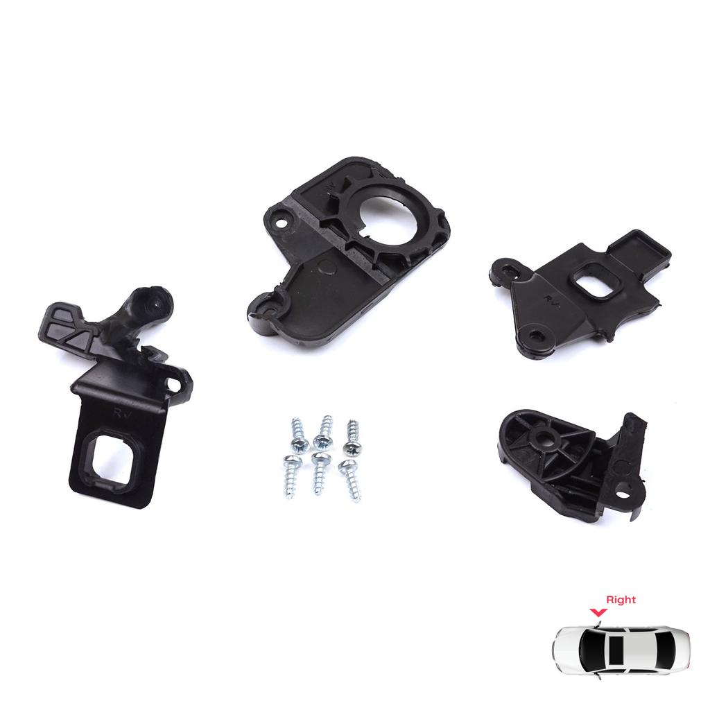 BHL576-2 Комплект кронштейнов для крепления фары, правая сторона для Citroen C5 MK2 MK3 RD TD RW X7 2008-2017 6212F1