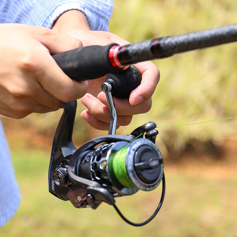 Телескопическая приманка, удочка из углеродного волокна, 2,4-3,0 м, удочка, спиннинговая рыболовная катушка и бесплатная катушка